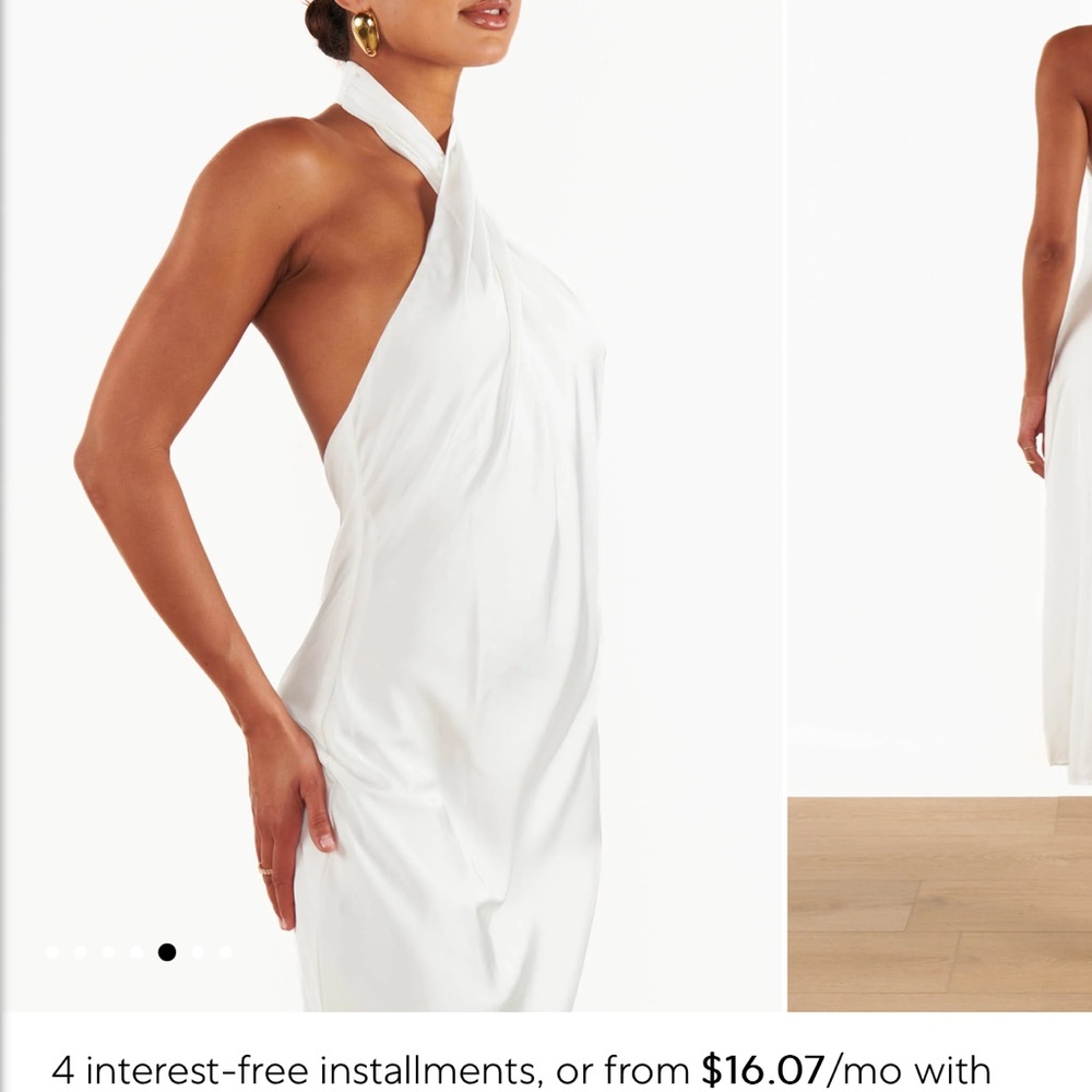 Show Me Your Mumu Jasmine Halter Midi